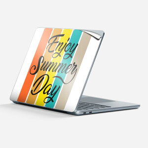 Surface Laptop ��7���� 13 �C���` �p �X�L���V�[�� �S�ʃX�L���V�[�� �t�� �w�� �� �X�e�b�J�[ �ی�V�[�� �L�����N�^�[ ���킢�� 035649 �� summer �p�� ����