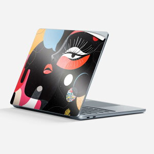 Surface Laptop ��7���� 13 �C���` �p �X�L���V�[�� �S�ʃX�L���V�[�� �t�� �w�� �� �X�e�b�J�[ �ی�V�[�� �L�����N�^�[ ���킢�� 036009 �A�[�g �J���t�� ����