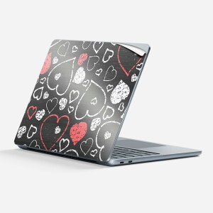 Surface Laptop ��7���� 13 �C���` �p �X�L���V�[�� �S�ʃX�L���V�[�� �t�� �w�� �� �X�e�b�J�[ �ی�V�[�� �L�����N�^�[ ���킢�� 006368 �n�[�g �͗l