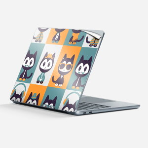 Surface Laptop ��7���� 13 �C���` �p �X�L���V�[�� �S�ʃX�L���V�[�� �t�� �w�� �� �X�e�b�J�[ �ی�V�[�� �L�����N�^�[ ���킢�� 007056 �l�R �L�����N�^�[