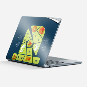 Surface Laptop ��7���� 13 �C���` �p �X�L���V�[�� �S�ʃX�L���V�[�� �t�� �w�� �� �X�e�b�J�[ �ی�V�[�� �L�����N�^�[ ���킢�� 007187 �n���E�B�� �L�����N�^�[