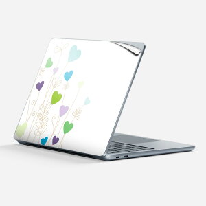 Surface Laptop ��7���� 13 �C���` �p �X�L���V�[�� �S�ʃX�L���V�[�� �t�� �w�� �� �X�e�b�J�[ �ی�V�[�� �L�����N�^�[ ���킢�� 007310 �n�[�g �A�� �� �u���[