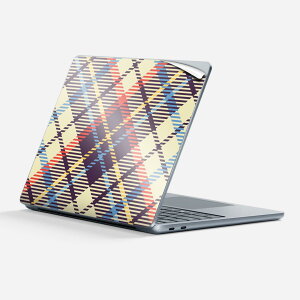 Surface Laptop ��7���� 13 �C���` �p �X�L���V�[�� �S�ʃX�L���V�[�� �t�� �w�� �� �X�e�b�J�[ �ی�V�[�� �L�����N�^�[ ���킢�� 007430 �`�F�b�N �͗l �J���t��