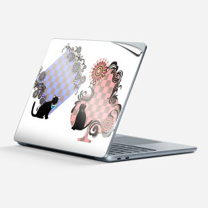 Surface Laptop ��7���� 13 �C���` �p �X�L���V�[�� �S�ʃX�L���V�[�� �t�� �w�� �� �X�e�b�J�[ �ی�V�[�� �L�����N�^�[ ���킢�� 007517 �`�F�b�N �L �l�R �s���͗l
