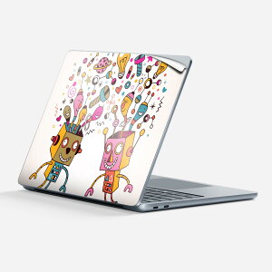Surface Laptop ��7���� 13 �C���` �p �X�L���V�[�� �S�ʃX�L���V�[�� �t�� �w�� �� �X�e�b�J�[ �ی�V�[�� �L�����N�^�[ ���킢�� 008082 ���{�b�g �@�B �J���t�� �C���X�g
