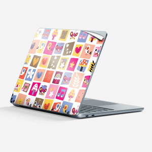 Surface Laptop ��7���� 13 �C���` �p �X�L���V�[�� �S�ʃX�L���V�[�� �t�� �w�� �� �X�e�b�J�[ �ی�V�[�� �L�����N�^�[ ���킢�� 008141 �J���t�� �n�[�g �� ��