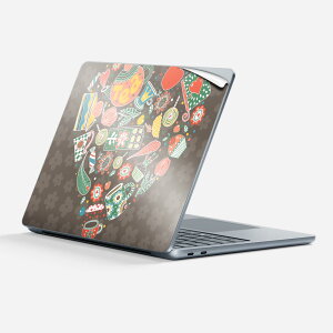 Surface Laptop ��7���� 13 �C���` �p �X�L���V�[�� �S�ʃX�L���V�[�� �t�� �w�� �� �X�e�b�J�[ �ی�V�[�� �L�����N�^�[ ���킢�� 008826 �C���X�g �n�[�g �e�B�[