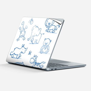 Surface Laptop ��7���� 13 �C���` �p �X�L���V�[�� �S�ʃX�L���V�[�� �t�� �w�� �� �X�e�b�J�[ �ی�V�[�� �L�����N�^�[ ���킢�� 009723 ���� �T�t�@�� ��