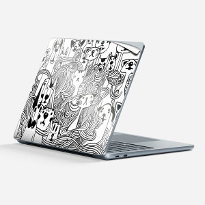 Surface Laptop ��7���� 13 �C���` �p �X�L���V�[�� �S�ʃX�L���V�[�� �t�� �w�� �� �X�e�b�J�[ �ی�V�[�� �L�����N�^�[ ���킢�� 010274 ���� �� �L �C���X�g