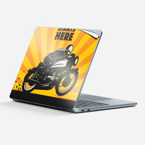 Surface Laptop ��7���� 13 �C���` �p �X�L���V�[�� �S�ʃX�L���V�[�� �t�� �w�� �� �X�e�b�J�[ �ی�V�[�� �L�����N�^�[ ���킢�� 011209 �o�C�N ��蕨 ���F