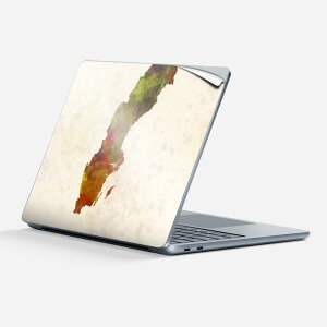 Surface Laptop ��7���� 13 �C���` �p �X�L���V�[�� �S�ʃX�L���V�[�� �t�� �w�� �� �X�e�b�J�[ �ی�V�[�� �L�����N�^�[ ���킢�� 011769 �X�E�F�[�f�� �O�� �n�}