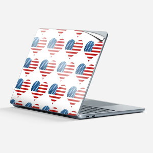 Surface Laptop ��7���� 13 �C���` �p �X�L���V�[�� �S�ʃX�L���V�[�� �t�� �w�� �� �X�e�b�J�[ �ی�V�[�� �L�����N�^�[ ���킢�� 011789 �n�[�g �A�����J ����