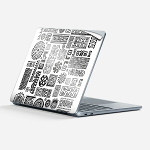Surface Laptop ��7���� 13 �C���` �p �X�L���V�[�� �S�ʃX�L���V�[�� �t�� �w�� �� �X�e�b�J�[ �ی�V�[�� �L�����N�^�[ ���킢�� 011968 ���m�g�[�� �͗l ����