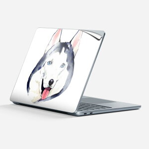 Surface Laptop ��7���� 13 �C���` �p �X�L���V�[�� �S�ʃX�L���V�[�� �t�� �w�� �� �X�e�b�J�[ �ی�V�[�� �L�����N�^�[ ���킢�� 014833 �n�X�L�[�� �� dog