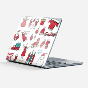 Surface Laptop ��7���� 13 �C���` �p �X�L���V�[�� �S�ʃX�L���V�[�� �t�� �w�� �� �X�e�b�J�[ �ی�V�[�� �L�����N�^�[ ���킢�� 015488 �N���X�}�X �T���^�N���[�X
