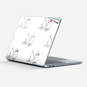 Surface Laptop ��7���� 13 �C���` �p �X�L���V�[�� �S�ʃX�L���V�[�� �t�� �w�� �� �X�e�b�J�[ �ی�V�[�� �L�����N�^�[ ���킢�� 015780 �V���N�} �ނ� ���킢��