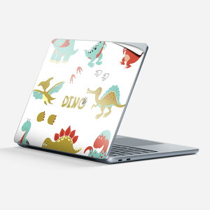 Surface Laptop ��7���� 13 �C���` �p �X�L���V�[�� �S�ʃX�L���V�[�� �t�� �w�� �� �X�e�b�J�[ �ی�V�[�� �L�����N�^�[ ���킢�� 015938 ���� ���b dino