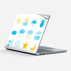 Surface Laptop ��7���� 13 �C���` �p �X�L���V�[�� �S�ʃX�L���V�[�� �t�� �w�� �� �X�e�b�J�[ �ی�V�[�� �L�����N�^�[ ���킢�� 016467 �V�C �}�[�N ���S