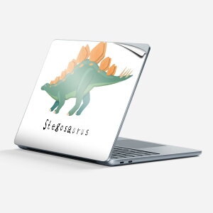 Surface Laptop ��7���� 13 �C���` �p �X�L���V�[�� �S�ʃX�L���V�[�� �t�� �w�� �� �X�e�b�J�[ �ی�V�[�� �L�����N�^�[ ���킢�� 017686 ���� Stegosaurus �X�e�S�T�E���X