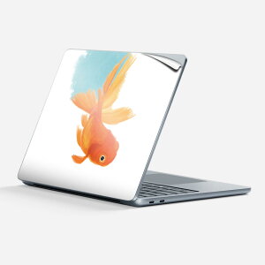 Surface Laptop ��7���� 13 �C���` �p �X�L���V�[�� �S�ʃX�L���V�[�� �t�� �w�� �� �X�e�b�J�[ �ی�V�[�� �L�����N�^�[ ���킢�� 019752 ���� Goldfish ��