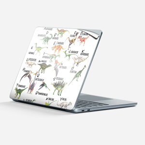 Surface Laptop 7 13 C` p XLV[ SʃXLV[ t w  XebJ[ یV[ LN^[ 킢 019805 dinosaur alphabet At@xbg 