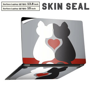 Surface Laptop ��7���� 13.8 / 15 �C���` �p �X�L���V�[�� �S�ʃX�L���V�[�� �t�� laptop7�p �w�� �� �X�e�b�J�[ �ی�V�[�� �L�����N�^�[ ���킢�� 000168 �L�@�n�[�g�@�C���X�g
