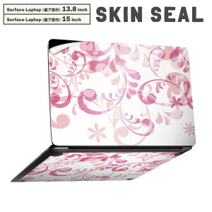 Surface Laptop ��7���� 13.8 / 15 �C���` �p �X�L���V�[�� �S�ʃX�L���V�[�� �t�� laptop7�p �w�� �� �X�e�b�J�[ �ی�V�[�� �L�����N�^�[ ���킢�� 000189 �s���N�@�ԁ@�͗l