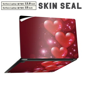 Surface Laptop ��7���� 13.8 / 15 �C���` �p �X�L���V�[�� �S�ʃX�L���V�[�� �t�� laptop7�p �w�� �� �X�e�b�J�[ �ی�V�[�� �L�����N�^�[ ���킢�� 000972 �n�[�g�@�L���L��