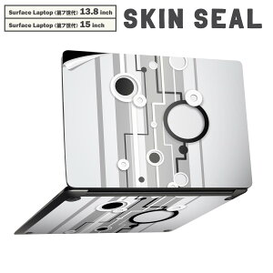 Surface Laptop ��7���� 13.8 / 15 �C���` �p �X�L���V�[�� �S�ʃX�L���V�[�� �t�� laptop7�p �w�� �� �X�e�b�J�[ �ی�V�[�� �L�����N�^�[ ���킢�� 001009 �͗l�@���m�N��