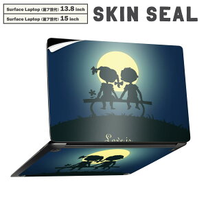 Surface Laptop ��7���� 13.8 / 15 �C���` �p �X�L���V�[�� �S�ʃX�L���V�[�� �t�� laptop7�p �w�� �� �X�e�b�J�[ �ی�V�[�� �L�����N�^�[ ���킢�� 001056 �J�b�v���@����
