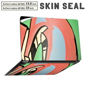 Surface Laptop ��7���� 13.8 / 15 �C���` �p �X�L���V�[�� �S�ʃX�L���V�[�� �t�� laptop7�p �w�� �� �X�e�b�J�[ �ی�V�[�� �L�����N�^�[ ���킢�� 001091 �O���t�B�e�B�@������