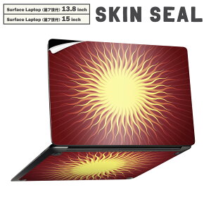 Surface Laptop ��7���� 13.8 / 15 �C���` �p �X�L���V�[�� �S�ʃX�L���V�[�� �t�� laptop7�p �w�� �� �X�e�b�J�[ �ی�V�[�� �L�����N�^�[ ���킢�� 001099 ���z�@SUN