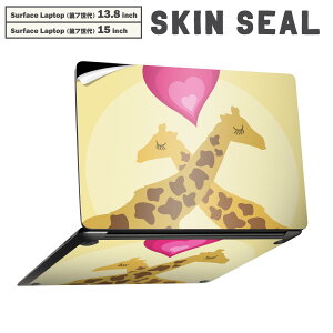 Surface Laptop ��7���� 13.8 / 15 �C���` �p �X�L���V�[�� �S�ʃX�L���V�[�� �t�� laptop7�p �w�� �� �X�e�b�J�[ �ی�V�[�� �L�����N�^�[ ���킢�� 001148 �L�����@�n�[�g