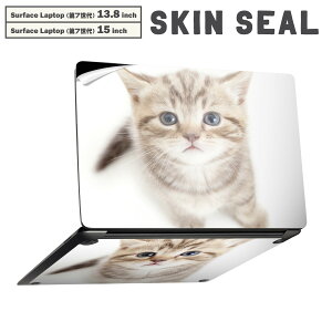 Surface Laptop ��7���� 13.8 / 15 �C���` �p �X�L���V�[�� �S�ʃX�L���V�[�� �t�� laptop7�p �w�� �� �X�e�b�J�[ �ی�V�[�� �L�����N�^�[ ���킢�� 001194 �l�R�@����