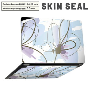 Surface Laptop ��7���� 13.8 / 15 �C���` �p �X�L���V�[�� �S�ʃX�L���V�[�� �t�� laptop7�p �w�� �� �X�e�b�J�[ �ی�V�[�� �L�����N�^�[ ���킢�� 001307 �ԁ@�A��