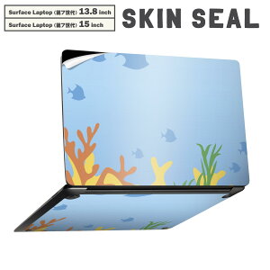 Surface Laptop ��7���� 13.8 / 15 �C���` �p �X�L���V�[�� �S�ʃX�L���V�[�� �t�� laptop7�p �w�� �� �X�e�b�J�[ �ی�V�[�� �L�����N�^�[ ���킢�� 001392 �C�@���@�C��