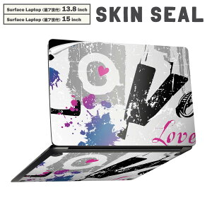 Surface Laptop ��7���� 13.8 / 15 �C���` �p �X�L���V�[�� �S�ʃX�L���V�[�� �t�� laptop7�p �w�� �� �X�e�b�J�[ �ی�V�[�� �L�����N�^�[ ���킢�� 001536 ���u