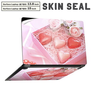 Surface Laptop ��7���� 13.8 / 15 �C���` �p �X�L���V�[�� �S�ʃX�L���V�[�� �t�� laptop7�p �w�� �� �X�e�b�J�[ �ی�V�[�� �L�����N�^�[ ���킢�� 001621 �n�[�g�@�`���R