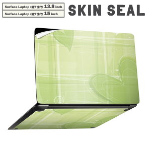 Surface Laptop ��7���� 13.8 / 15 �C���` �p �X�L���V�[�� �S�ʃX�L���V�[�� �t�� laptop7�p �w�� �� �X�e�b�J�[ �ی�V�[�� �L�����N�^�[ ���킢�� 001858 �n�[�g�@�`�F�b�N�@��
