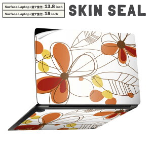 Surface Laptop ��7���� 13.8 / 15 �C���` �p �X�L���V�[�� �S�ʃX�L���V�[�� �t�� laptop7�p �w�� �� �X�e�b�J�[ �ی�V�[�� �L�����N�^�[ ���킢�� 001878 �ԁ@�@�I�����W