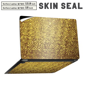 Surface Laptop ��7���� 13.8 / 15 �C���` �p �X�L���V�[�� �S�ʃX�L���V�[�� �t�� laptop7�p �w�� �� �X�e�b�J�[ �ی�V�[�� �L�����N�^�[ ���킢�� 001939 �S�[���h�@�M���M��