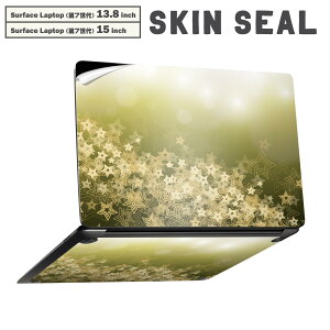 Surface Laptop ��7���� 13.8 / 15 �C���` �p �X�L���V�[�� �S�ʃX�L���V�[�� �t�� laptop7�p �w�� �� �X�e�b�J�[ �ی�V�[�� �L�����N�^�[ ���킢�� 002181 ���@�S�[���h�@��
