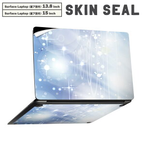 Surface Laptop ��7���� 13.8 / 15 �C���` �p �X�L���V�[�� �S�ʃX�L���V�[�� �t�� laptop7�p �w�� �� �X�e�b�J�[ �ی�V�[�� �L�����N�^�[ ���킢�� 002190 �͗l�@�@�L���L��