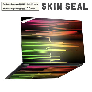 Surface Laptop ��7���� 13.8 / 15 �C���` �p �X�L���V�[�� �S�ʃX�L���V�[�� �t�� laptop7�p �w�� �� �X�e�b�J�[ �ی�V�[�� �L�����N�^�[ ���킢�� 002271 �u���@�J���t��