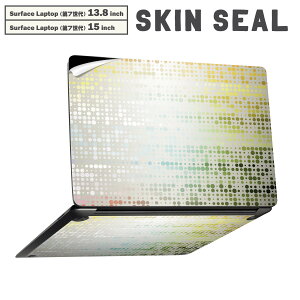 Surface Laptop ��7���� 13.8 / 15 �C���` �p �X�L���V�[�� �S�ʃX�L���V�[�� �t�� laptop7�p �w�� �� �X�e�b�J�[ �ی�V�[�� �L�����N�^�[ ���킢�� 002351 �͗l�@�J���t��