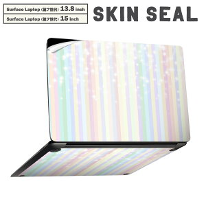 Surface Laptop ��7���� 13.8 / 15 �C���` �p �X�L���V�[�� �S�ʃX�L���V�[�� �t�� laptop7�p �w�� �� �X�e�b�J�[ �ی�V�[�� �L�����N�^�[ ���킢�� 002421 �{�[�_�[�@�J���t��