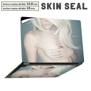 Surface Laptop ��7���� 13.8 / 15 �C���` �p �X�L���V�[�� �S�ʃX�L���V�[�� �t�� laptop7�p �w�� �� �X�e�b�J�[ �ی�V�[�� �L�����N�^�[ ���킢�� 002589 �l���@�ʐ^�@�O���l