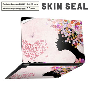 Surface Laptop ��7���� 13.8 / 15 �C���` �p �X�L���V�[�� �S�ʃX�L���V�[�� �t�� laptop7�p �w�� �� �X�e�b�J�[ �ی�V�[�� �L�����N�^�[ ���킢�� 002671 �ԁ@�J���t���@�K�[���[
