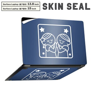 Surface Laptop ��7���� 13.8 / 15 �C���` �p �X�L���V�[�� �S�ʃX�L���V�[�� �t�� laptop7�p �w�� �� �X�e�b�J�[ �ی�V�[�� �L�����N�^�[ ���킢�� 003357 �����@�C���X�g�@�L�����N�^�[
