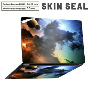 Surface Laptop ��7���� 13.8 / 15 �C���` �p �X�L���V�[�� �S�ʃX�L���V�[�� �t�� laptop7�p �w�� �� �X�e�b�J�[ �ی�V�[�� �L�����N�^�[ ���킢�� 003445 �F���@��@�J���t��